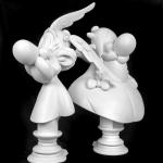 Ast�rix St Emett : Bustes Ast�rix et Ob�lix