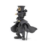 Anthracite gris et or