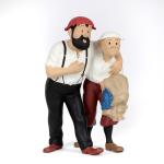 Tintin Haddock dans le dsert