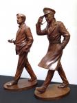 Blake & Mortimer en bronze