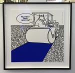 S�rigraphie : Le Chat : Monsieur Klein