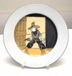 AXIS Tintin grande assiette Amrique