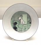 AXIS Tintin assiette creuse Milou roi Congo