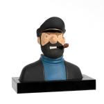 Buste socle Haddock pipe